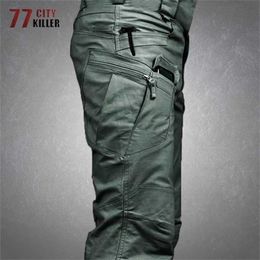 mens combat trousers UK - Tactical Cargo Pants Men Military Waterproof SWAT Combat Trousers Male Multiple Pocket Breathable Army Pant Mens Work Joggers 211123