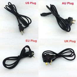 3-Prong US AU UK EU Plug 1.2Meter 4 Feet Power Line 3 Pin Cable cord for laptop PC