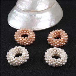Hair Clips & Barrettes Fashion Jewelry Natural Freshwater Pearl Elastic Rope