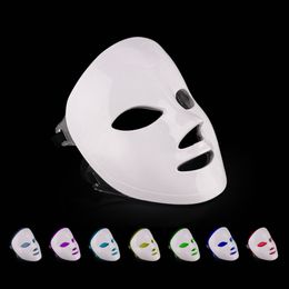 Professional 7 Colour led facial mask therapy wireless fase with touch button