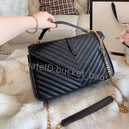Wallets Luxury Designer Envelope Bags College Totes Plain Synthetic Leather Chain Top Handle tote bag Interior Zipper Pocket Women2644