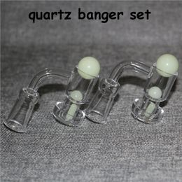 Smoke Terp Slurpers Quartz Banger With 14mm 22mm Glass Marble Pearls & 6mm Balls For Water Bongs ash catcher