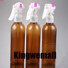 300pcs/lot 250ML mouse shape spray Brown bottle used for cosmetic,pump head PET Round bottle, with mist sprayergoods