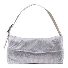 Bag Totes Women Designer Handbags Shoulder Bags Girl Shopper Purse Fashion Soft Leather Rhinestone Shiny Satchel Underarm 1222