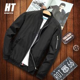 Autumn Mens Military Bomber Jackets Casual Solid Zipper Pilot Jacket Men Thin Slim Fashion Army Outdoors Coats Simple Streetwear 210603