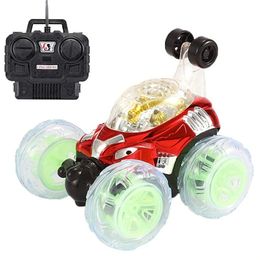 Remote Control Car Dump Truck with 360 Degree Rotating Light Music