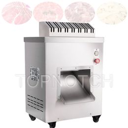 Commercial Meat Cutter Machine Fast Flesh Slicer Electric Fully Automatic Dicing Maker