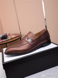 A1 Office MEN DRESS SHOES Floral Pattern MEN Formal SHOE LEATHER LUXURY FASHION Groom Wedding SHOES MEN Oxford SHOES DRESS 37-45 22