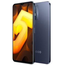 Original Vivo IQOO U5 5G Mobile Phone 8GB RAM 128GB ROM Octa Core Snapdragon 695 Android 6.58" 120Hz Large Screen 50MP 5000mAh Fingerprint ID Face Wake Smart Cell Phone