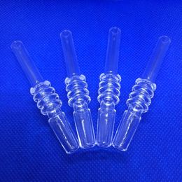 Latest Portable Smoking 10MM 14MM 18MM Male Quartz Nails Replaceable Tip Straw Innovative Design Holder For Glass Bong Silicone Tube Oil Rigs Accessories DHL