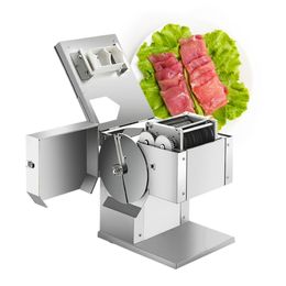 110V 220V Meat Cutting Machine For Pork Beef Chicken Breast Vegetable Potato Radish slicer Shred and dice
