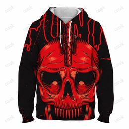red skeleton moletom com capuz