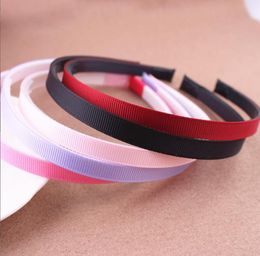 2022 new 15mm grosgrain Ribbon Lined plastic Black/White Headband with Teeth Headwear