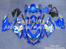 suzuki blue UK - ACE KITS 100% ABS fairing Motorcycle fairings For SUZUKI GSXR 600 750 K8 2008 2009 2010 years A variety of color NO.1509