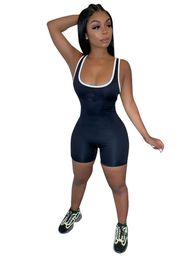 Sports Jumpsuits yoga sports suits Summer Stretchy Romper Pyjamas Playsuits Bodysuit vest body pants