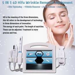 Portable 4D HIFU Vaginal Tightening Machine Anti Aging Face Lifting Liposonix V-max Body Slimming Wrinkle Removal Equipment
