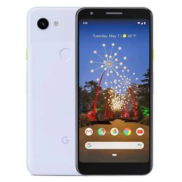 Original Unlocked refurbished Mobile Phones Google Pixel 3A XL GSM 4G 5.6'' 12.2MP& 8MP Octa Core Snapdragon 670 4GB 64GB Android