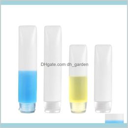 Packing Office School Business Industrial 30Ml 50Ml Toiletries Containers Leak Leakproof Sile Travel Bottles For Shampoo Conditioner L