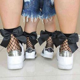 TYY Baby Girls Kids Mesh Socks 2019 new Bow Fishnet G1224