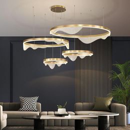 Nordic Modern Led Light Industrial Lamp Lighting Kitchen Fixtures Bedroom Hanging Living Room Pendant Lamps