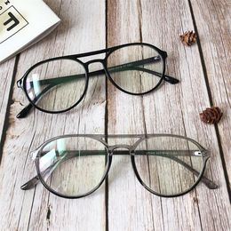 Fashion Sunglasses Frames Classic Vintage Transparent Glasses Women Men Vision Care Flexible Portable Optical Eyewear Computer Spectacle