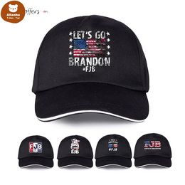 Let Is Go Brandon Flag Sunglasses Baseball Cap Hat Solid Colour Sport Sun Casquette Women Snapback Hip Hop Casual Czapka Boys 591w