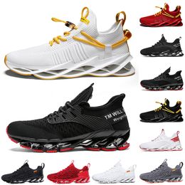 High quality Non-Brand men women running shoes Blade slip on black white all red Grey Terracotta Warriors mens gym trainers outdoor sports sneakers 39-46