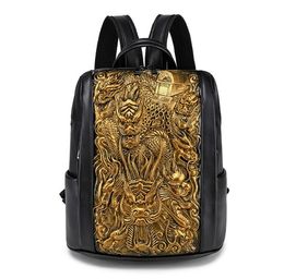 New personalized Street Cool Rock MEN Backpack Grimace Pattern Leopard Sabre Wulf Pattern Backpacks Funny Women Shoulder Bag