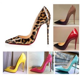 2021 high quality Fashion Heels printing classic Bottoms High Heels Leopard print Wedding Pumps Dress Womens Womens Shoes