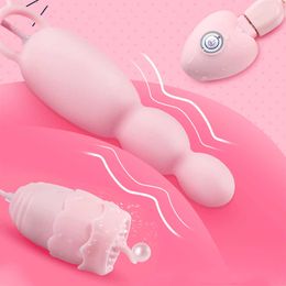 20 Speeds Tongue Oral Licking Vibrators USB Vibrating Egg G-spot Vagina Massage Clitoris Stimulator Sex Toys for Women Sex Shop P0818
