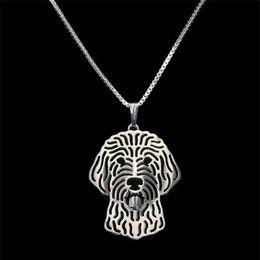 Pendant Necklaces Fashion Women's Metal Goldendoodle Lovers' Alloy Pet Shaped Drop