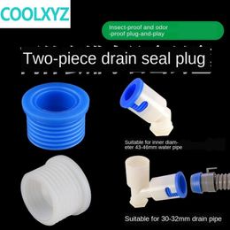 Other Bath & Toilet Supplies 50PVC Sewer Pipe Sealing Plug Kitchen Bathroom Balcony Washbasin Washing Machine Drain Deodorant