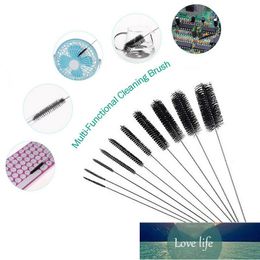 10Pcs Tobacco Brush Nylon Stainless Steel Cleaner Cleaning Brushes Set for Tobacco Pipe Smoke Tube Multi Cleaning Tools