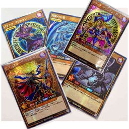 Yu Gi Oh Japanese Rush Duel Blue Eyes White Dragon DIY Toys Hobbies Hobby Collectibles Game Collection Anime Cards G220311