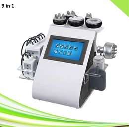 salon spa clinic 9 in 1 diode laser lipo slimming vacuum cavitation rf beauty machine