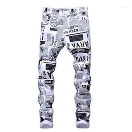 Mens Designer Pencil Jeans Letter Printed White Denim Pants Fashion Club Clothing For Male Free Hip Hop Skinny Jeans11