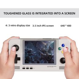 Retroid Pocket 2 64GB 3.5 inch IPS HD 3000 Games Android Dual System Wifi Handheld Game Console for PSP for PS PCE MAME