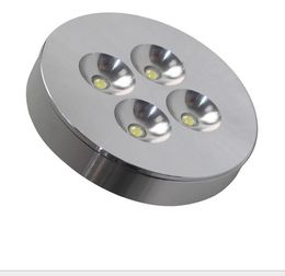 2021 new LED puck light for cabinet showcase display counter bar lights commercial lighting 13mm ultra-thin Aluminium shell 10pcs/lot