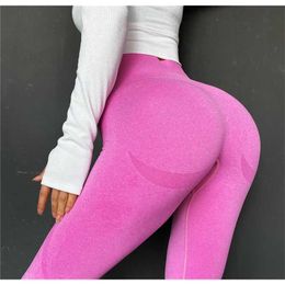 CHRLEISURE Push Up Seamless Leggings for Women Sexy Workout Gym Legging High Waist Fitness Pants Leggins Dropship 211215