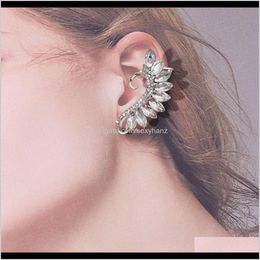 Dangle & Chandelier Jewellery Drop Delivery 2021 Minority Diamond Womens Fashion Net Red Personality Immortal Pearl Zircon Earrings Gq9Mv