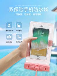 Cosmetic Bags women diving touch screen universal waterproof mobile phone cover