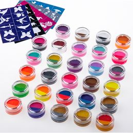 10g Double-color Face Painting Rainbow Cake Eyeliner Cream Eye Liner Paintings Matching Colour Holiday Carnival Facial Paint