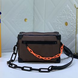 Mini Soft Trunk Box Bags Messenger Bag Shoulder Crossbody Handbag Square Crossbody Back Package Classic Plaid Chain Handbags High Quality