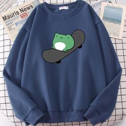 frog hood moletom com capuz