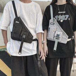 Streetwear Chest Rig Bag Phone Pack Functionality Tactical Unisex Hip Hop Crossbody Triangle Vest Waist Purse Bags