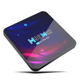 H96 Max V11 Android 11.0 TV Box 4GB 64GB RK3318 2.4G 5G Dual Brand wifi BT4.0 4k Set Top stream media player