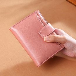 Wallets 2021 Retro Oil Wax Short Women's Purse Leather Zipper Cute Little Wallet