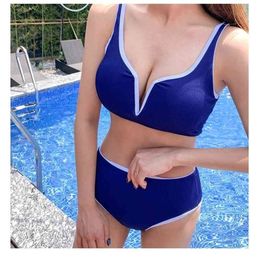 sexy bikini slim and conservative spring ladies Korean swimsuit women's 210416