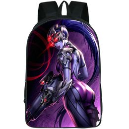 Widowmaker backpack Amelie Guillard daypack Lacroix school bag Game Print rucksack Picture schoolbag Photo day pack