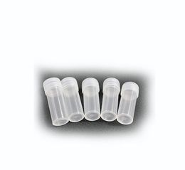 2021 10Pcs/lot 5ml Plastic Sample Bottles Mini Clear Storage Vials Case Pill Capsule Storage Containers Jars Test Tube Pot for Lid